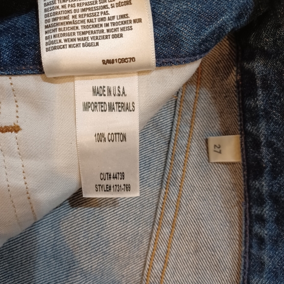 CITIZENS OF HUMANITY Premium Vintage Charlotte High Rise Straight /Undertone - Picture 15 of 16